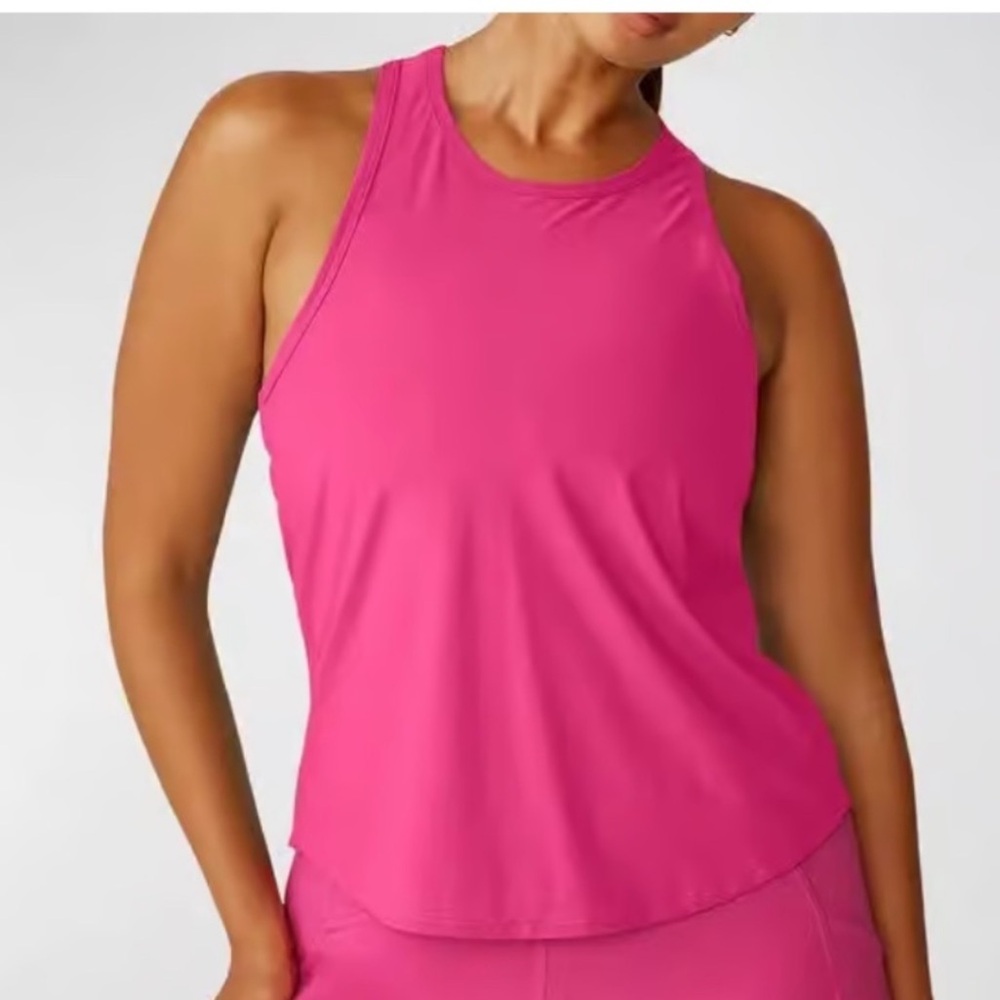 Beyond Yoga Tank Top Hot Pink small